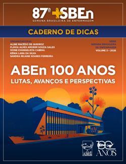 Capa do livro "ABEn 100 ANOS: LUTAS, AVANÇOS E PERSPECTIVAS"